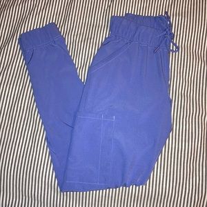 Jaanuu Mesh Pocket Jogger Pant - Ceil Blue